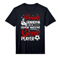 Mens Proud Grandma Soccer Player Grandma T-Shirt - Custom Art Print Unisex - T-Shirt, Sweatshirt, Hoodie