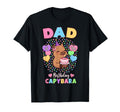 Dad Birthday Capybara Party Family T-Shirt - Custom Art Print Men Women - T-Shirt, Sweatshirt, Hoodie