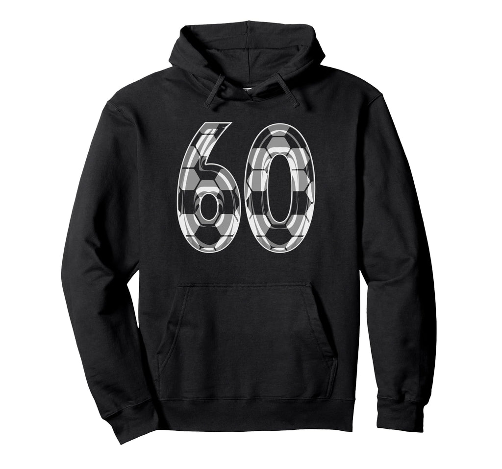 Soccer Number 60 Favorite Player 60 Hoodie - Unique Graphic Men Women - T-Shirt, Sweatshirt, Hoodie