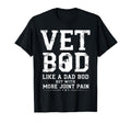 Vet Bod Funny Military Veteran Dad T-Shirt - Custom Art Print Unisex - T-Shirt, Sweatshirt, Hoodie