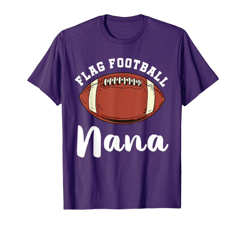 Flag Football Nana Matching Family T-Shirt - Aesthetic Graphic Men Women - T-Shirt, Sweatshirt, Hoodie