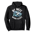 My Niece Soccer Uncle Soccer Player Hoodie - Custom Art Print Men Women - T-Shirt, Sweatshirt, Hoodie