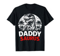 Daddysaurus T Rex Dinosaur T-Shirt - Casual Everyday Wear for Adults - T-Shirt, Sweatshirt, Hoodie