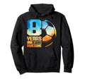 8Th Birthday Soccer Player Football 8 Hoodie - Graphic Print Men Women - T-Shirt, Sweatshirt, Hoodie