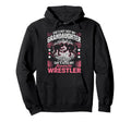 Funny Wrestling Grandma Granddaughter Hoodie - Graphic Print for Adults - T-Shirt, Sweatshirt, Hoodie