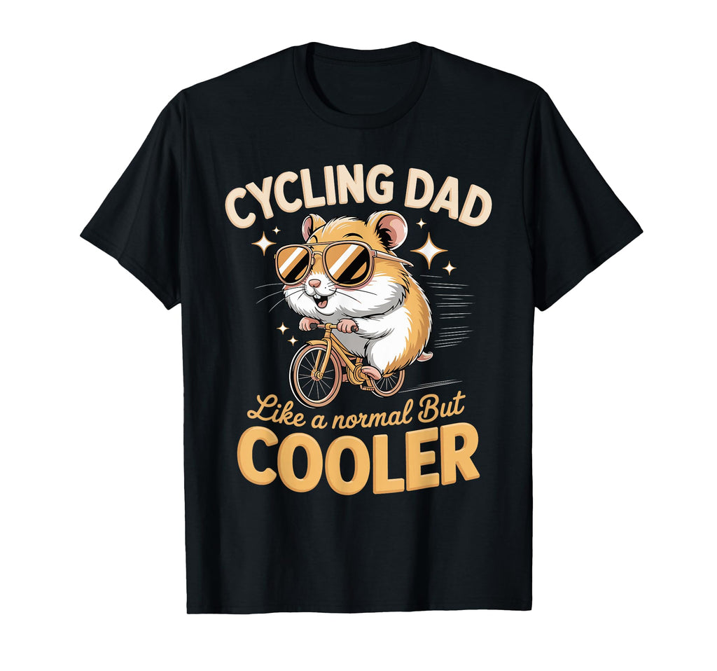 Cycling Dad Like Normal Dad But Cooler T-Shirt - Trendy Graphic Unisex - T-Shirt, Sweatshirt, Hoodie