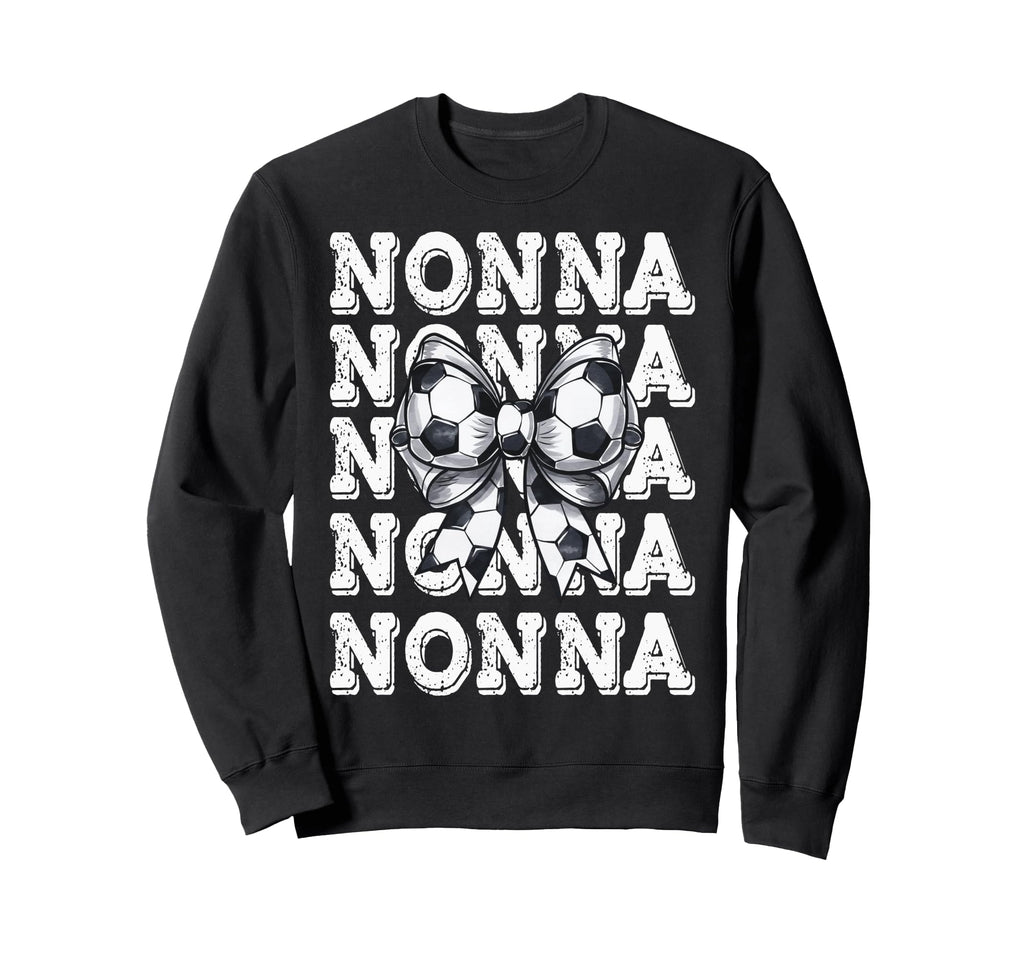 Coquette Soccer Nonna Matching Sweatshirt - Custom Art Print Men Women - T-Shirt, Sweatshirt, Hoodie