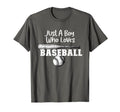 American Sport Just Who Loves Baseball T-Shirt - Novelty Apparel for Adults - T-Shirt, Sweatshirt, Hoodie
