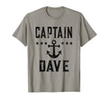 Captain Dave Item Lake Boating Or T-Shirt - Minimalist Print for Adults - T-Shirt, Sweatshirt, Hoodie