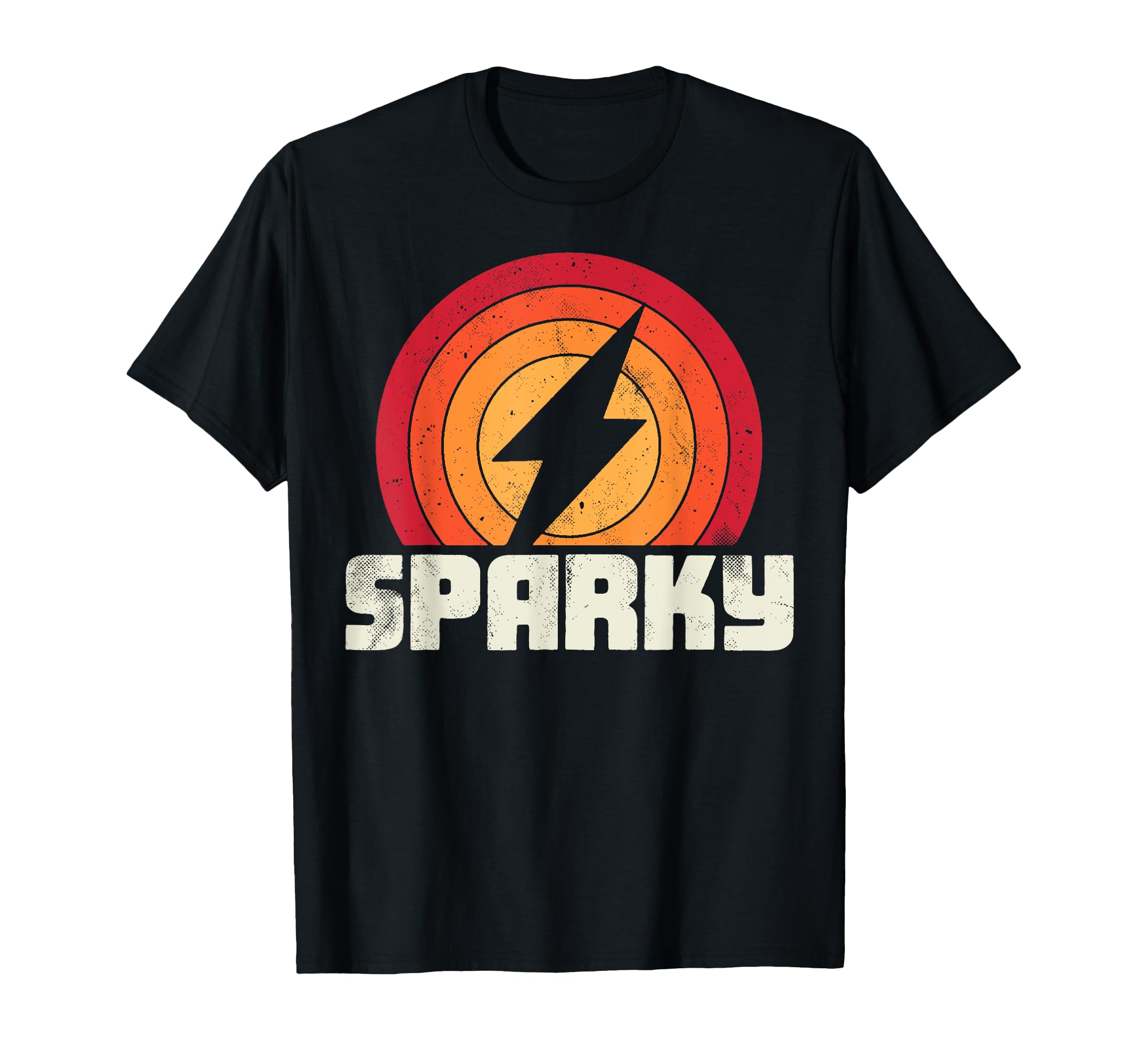 Sparky Electrician Funny Lineman Dad T-Shirt - Novelty Apparel for Adults - T-Shirt, Sweatshirt, Hoodie