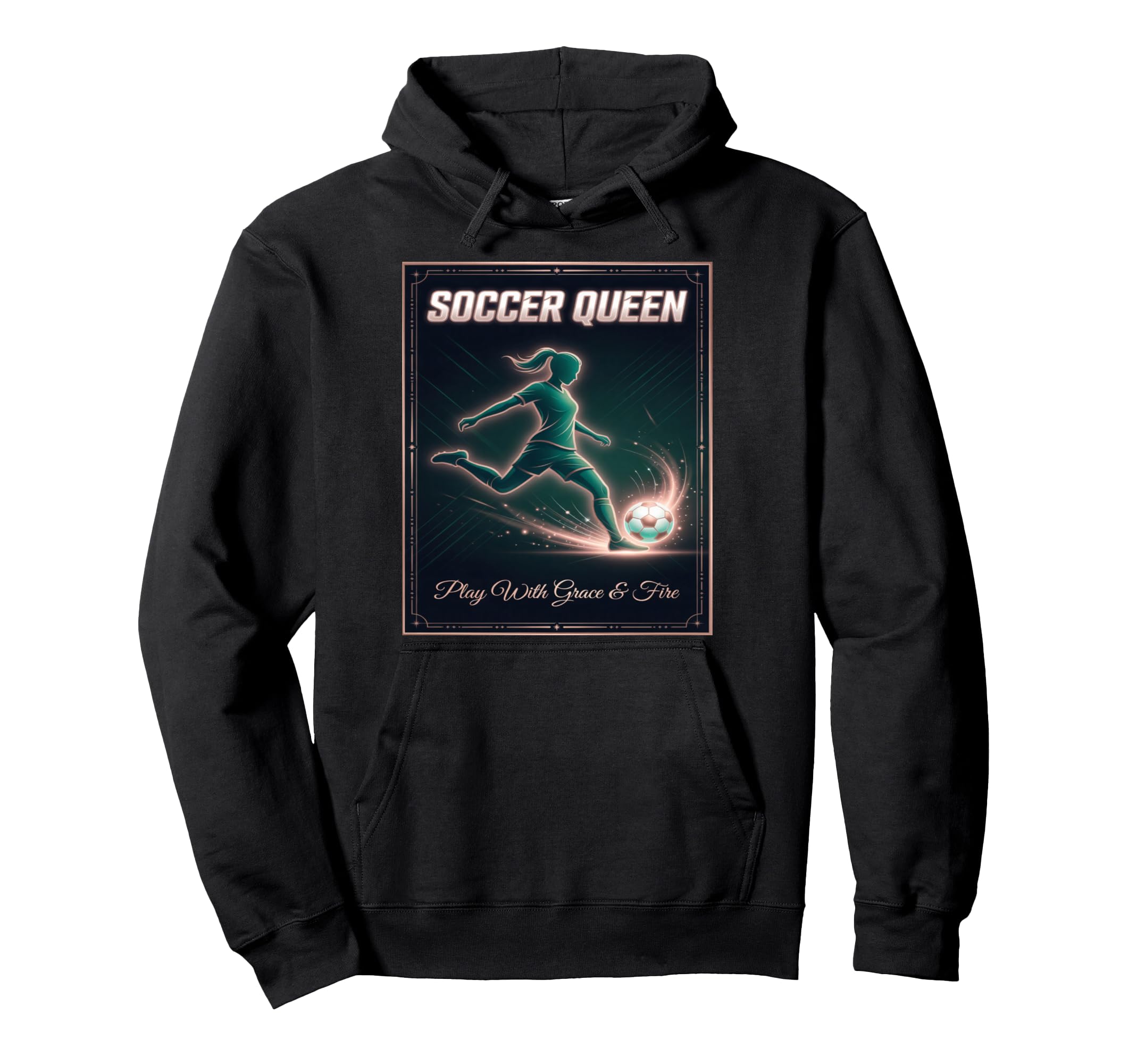 Football Soccer 90 Minutes Strong Energy Hoodie - Novelty Apparel Unisex - T-Shirt, Sweatshirt, Hoodie