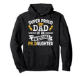Super Proud Dad Ph Daughter Phd Hoodie - Aesthetic Graphic Unisex - T-Shirt, Sweatshirt, Hoodie