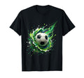 Soccer Fan Artistic Sports Football T-Shirt - Trendy Graphic for Adults - T-Shirt, Sweatshirt, Hoodie