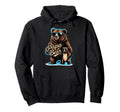 Papa Bear Husband Father Family Fathers Hoodie - Trendy Graphic for Adults - T-Shirt, Sweatshirt, Hoodie