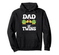 Dad Twins Turtles New Father Hoodie - Trendy Graphic for Adults - T-Shirt, Sweatshirt, Hoodie