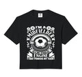 Im Midfielder Soccer Comfort Colors Crop T-Shirt - Novelty Apparel Unisex - T-Shirt, Sweatshirt, Hoodie