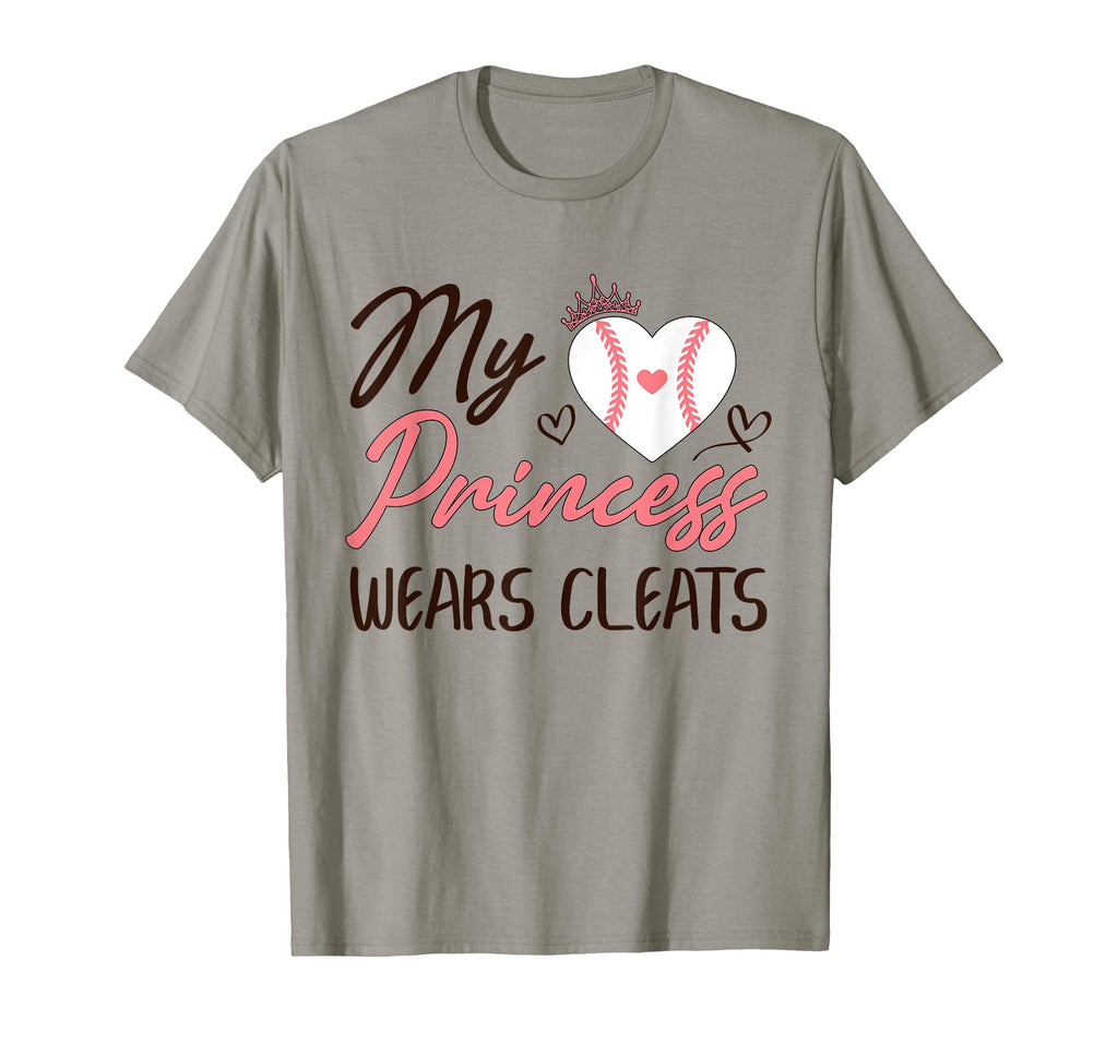 Baseball Mom Dad My Princess Wears T-Shirt - Streetwear Style Men Women - T-Shirt, Sweatshirt, Hoodie