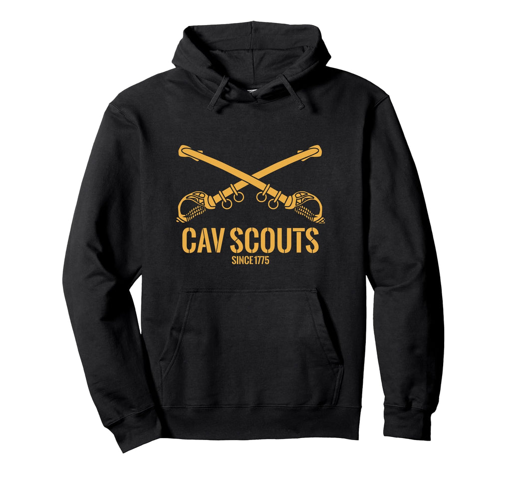 Cavalry Scouts Since 1775 Military Hoodie - Novelty Apparel Men Women - T-Shirt, Sweatshirt, Hoodie