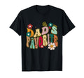 Dads Favorite Groovy Flowers T-Shirt - Streetwear Style for Adults - T-Shirt, Sweatshirt, Hoodie