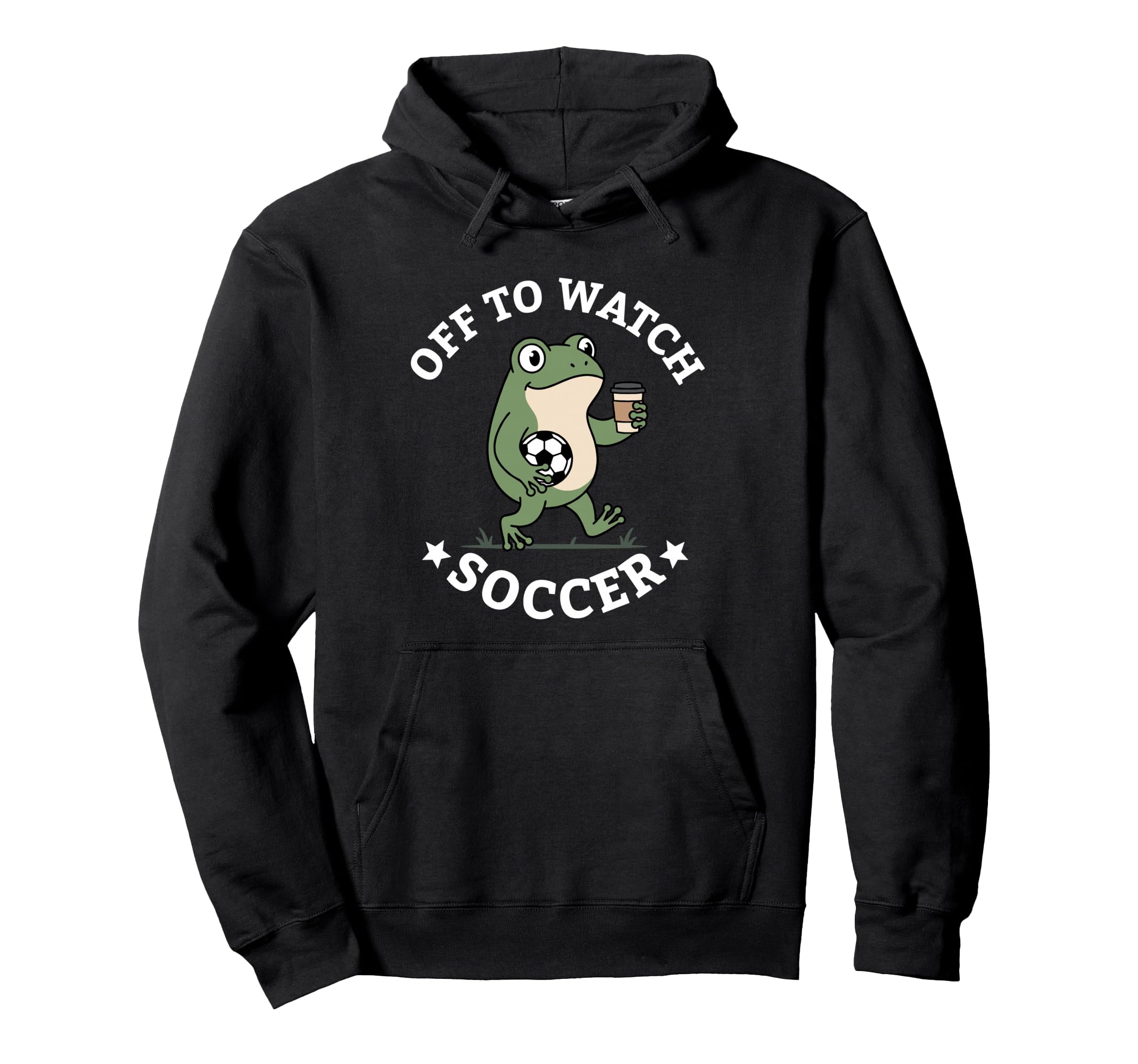 Off To Watch Soccer Mom Funny Hoodie - Casual Everyday Wear for Adults - T-Shirt, Sweatshirt, Hoodie