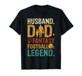 Mens Husband Dad Fantasy Football Legend T-Shirt - Custom Art Print Unisex - T-Shirt, Sweatshirt, Hoodie