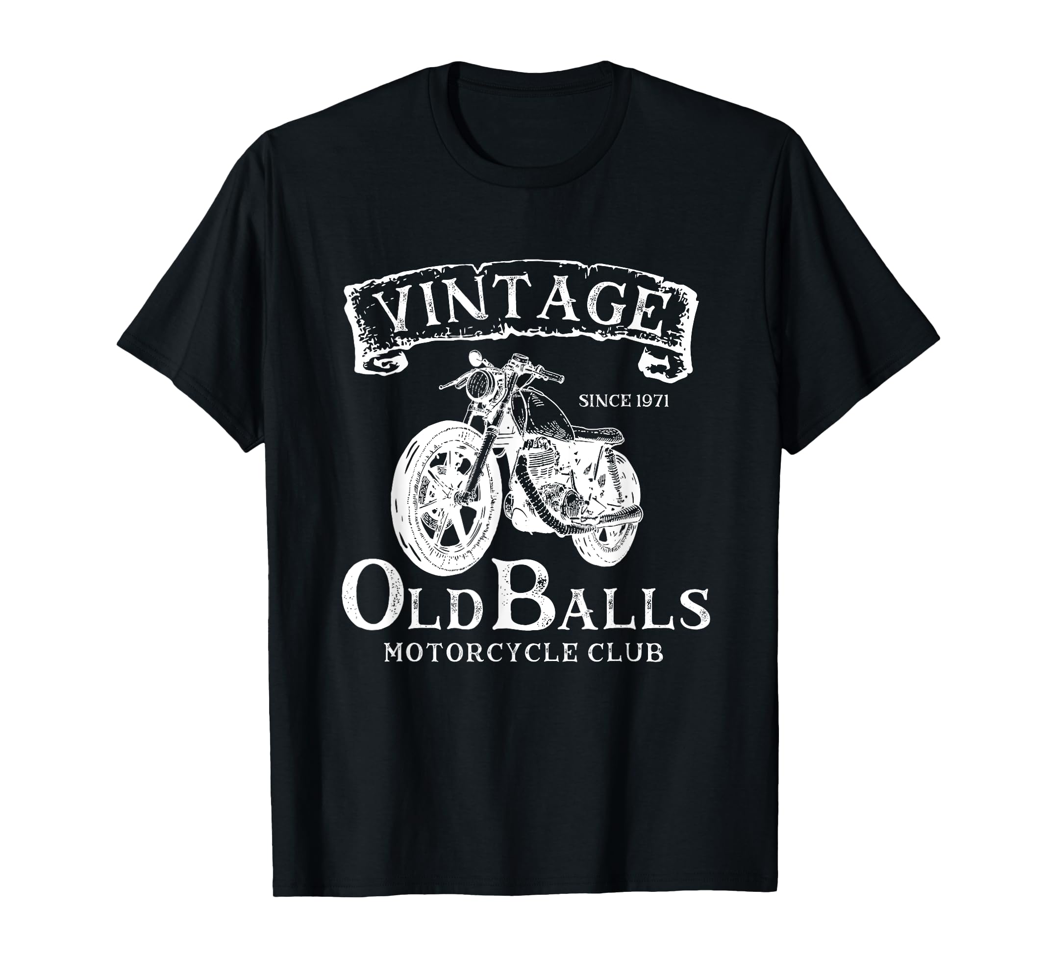 50Th Birthday Old Balls Motorcycle Club T-Shirt - Streetwear Style Unisex - T-Shirt, Sweatshirt, Hoodie