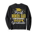 Super Proud Bonus Dad 2024 Graduate Sweatshirt - Custom Art Print Unisex - T-Shirt, Sweatshirt, Hoodie