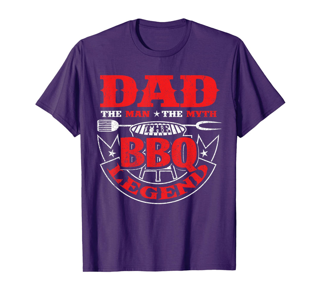Myth Bbq Legend Smoker Grillin Dad T-Shirt - Casual Everyday Wear Unisex - T-Shirt, Sweatshirt, Hoodie