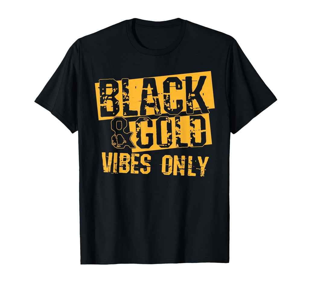 Black Gold Game Day Group High School T-Shirt - Novelty Apparel for Adults - T-Shirt, Sweatshirt, Hoodie