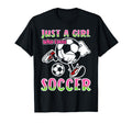 Just Who Loves Soccer Soccer Player T-Shirt - Minimalist Print Unisex - T-Shirt, Sweatshirt, Hoodie