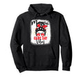Soccer Momo Bleached Bun Mothers Day Hoodie - Fun Novelty Design Unisex - T-Shirt, Sweatshirt, Hoodie