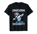 Unicorn Security Funny Dad Mom T-Shirt - Minimalist Print for Adults - T-Shirt, Sweatshirt, Hoodie