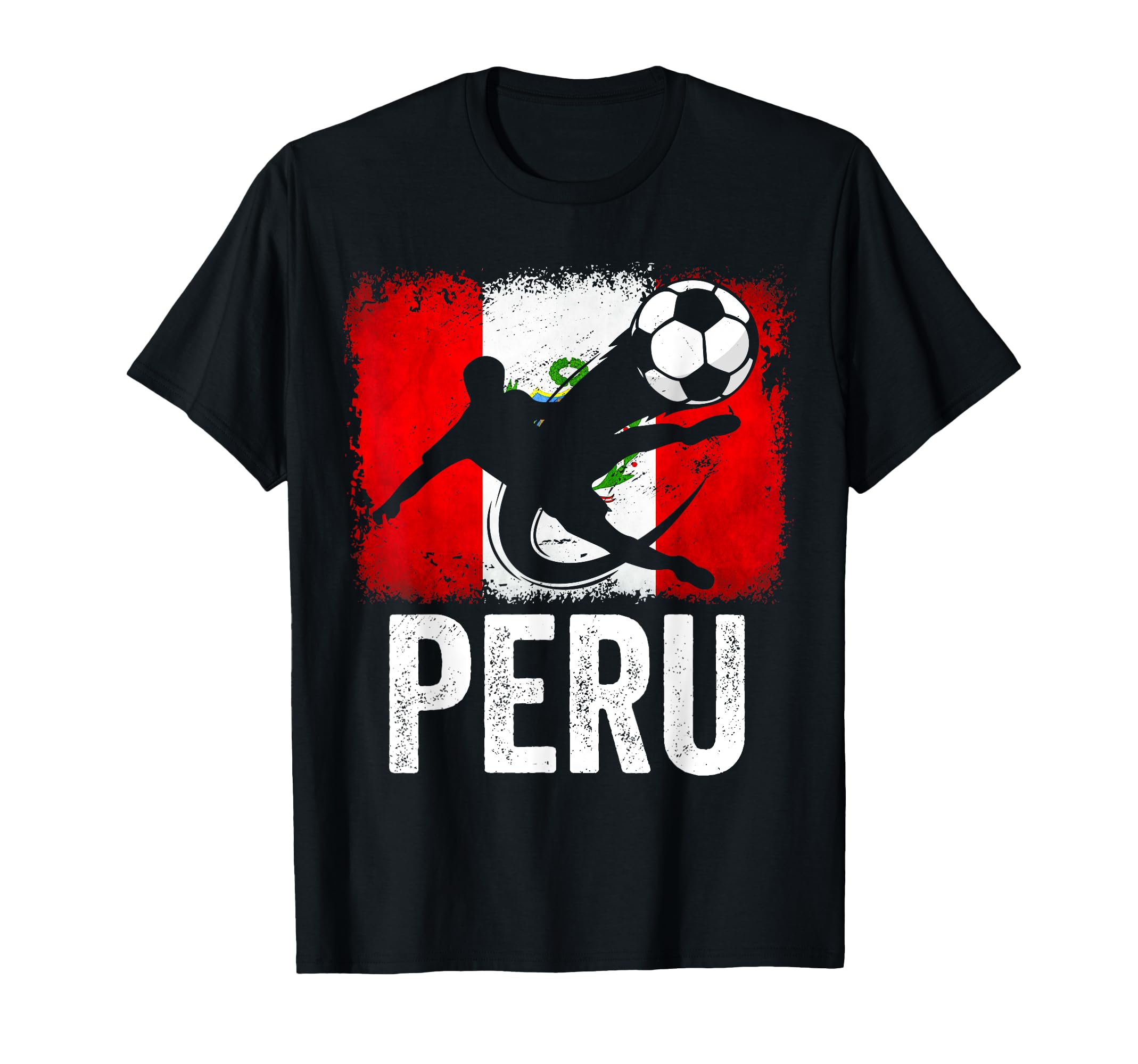 Peru National Flag Peruvian Soccer Player T-Shirt - Streetwear Style Unisex - T-Shirt, Sweatshirt, Hoodie