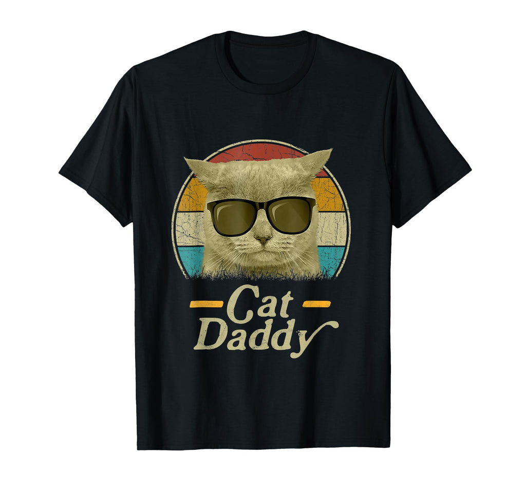 Cat Daddy 80S 90S Sunglasses T-Shirt - Trendy Graphic Men Women - T-Shirt, Sweatshirt, Hoodie