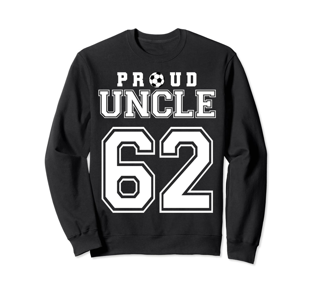 Number 62 Custom Proud Soccer Sweatshirt - Minimalist Print for Adults - T-Shirt, Sweatshirt, Hoodie