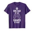 Dog Dads Gamer Dog Dad Day Gamer Night T-Shirt - Unique Graphic for Adults - T-Shirt, Sweatshirt, Hoodie