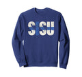 Sisu Finnish Flag Distressed Sweatshirt - Fun Novelty Design Men Women - T-Shirt, Sweatshirt, Hoodie