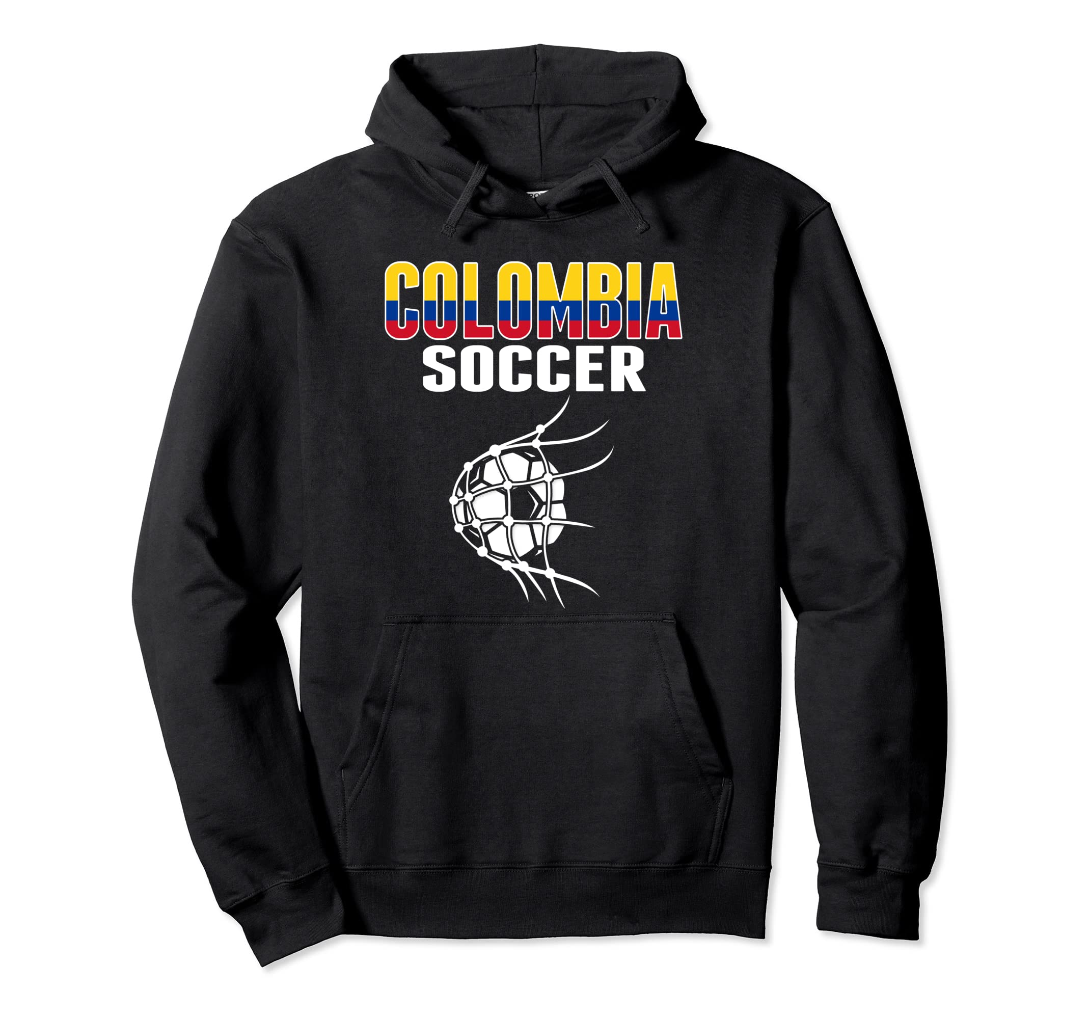 Colombia Soccer Ball Net Colombian Hoodie - Aesthetic Graphic Men Women - T-Shirt, Sweatshirt, Hoodie