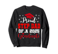 Super Proud Step Dad 2025 Graduate Sweatshirt - Trendy Graphic for Adults - T-Shirt, Sweatshirt, Hoodie