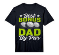 Best Dad Par Golf Balls Dad Fathers Day T-Shirt - Aesthetic Graphic Unisex - T-Shirt, Sweatshirt, Hoodie