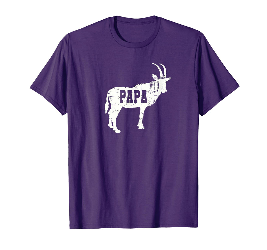 Goat Papa Greatest Grandpa All T-Shirt - Casual Everyday Wear Men Women - T-Shirt, Sweatshirt, Hoodie
