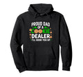 Proud Dad Cookie Dealer Scout Cookie Hoodie - Casual Everyday Wear Unisex - T-Shirt, Sweatshirt, Hoodie