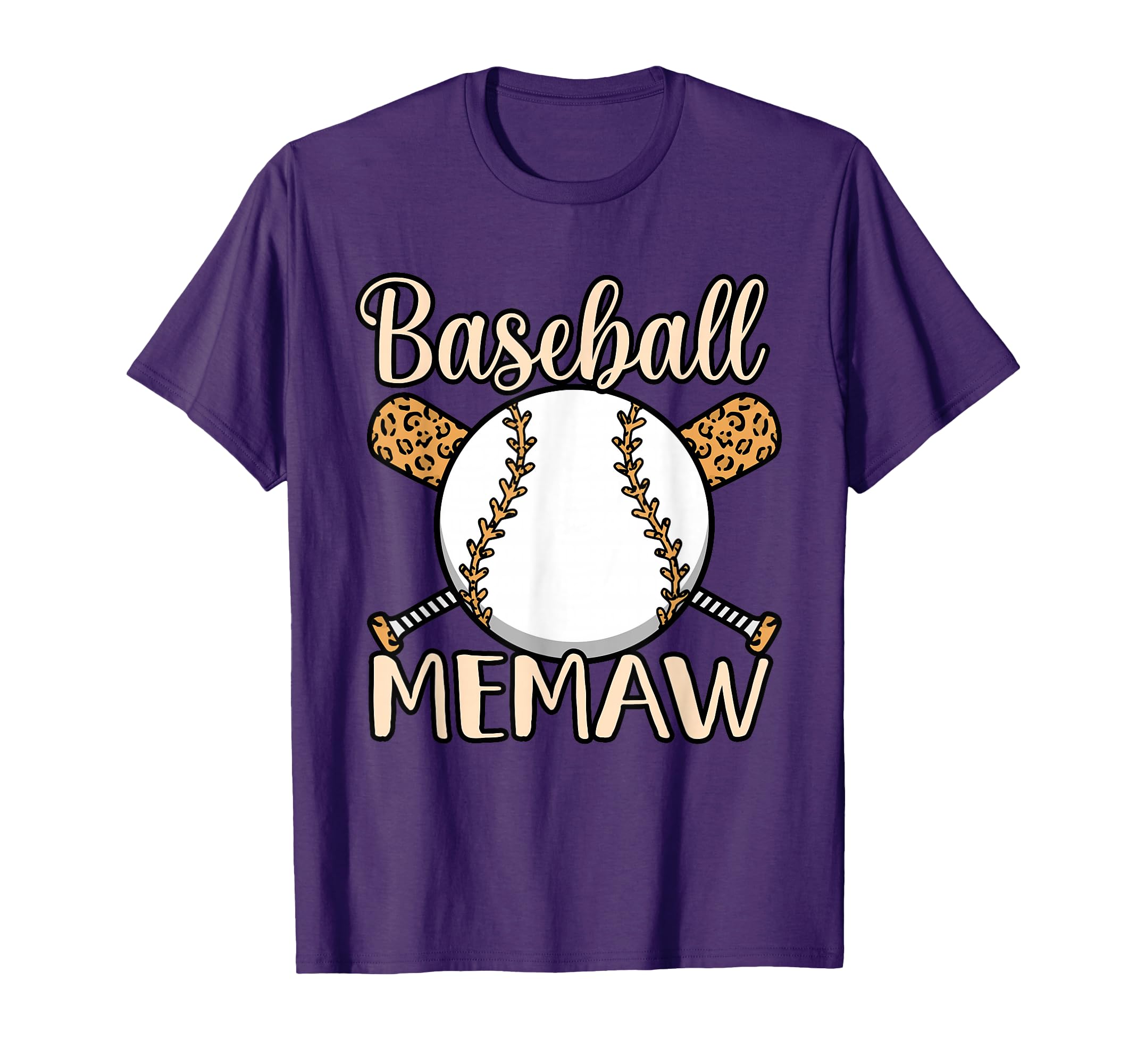 Baseball Memaw Sports Player Lover Coach T-Shirt - Unique Graphic Men Women - T-Shirt, Sweatshirt, Hoodie