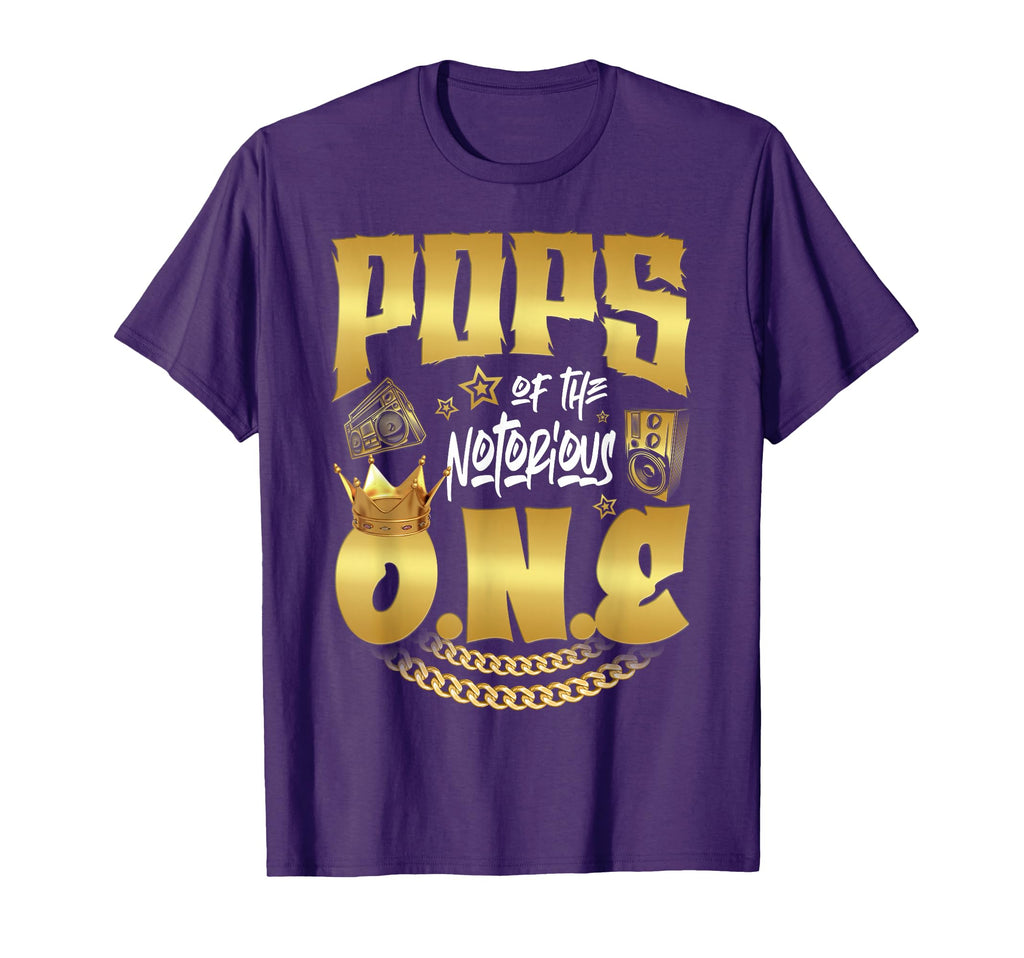 Pops Notorious One Old School Hip Hop T-Shirt - Unique Graphic Men Women - T-Shirt, Sweatshirt, Hoodie