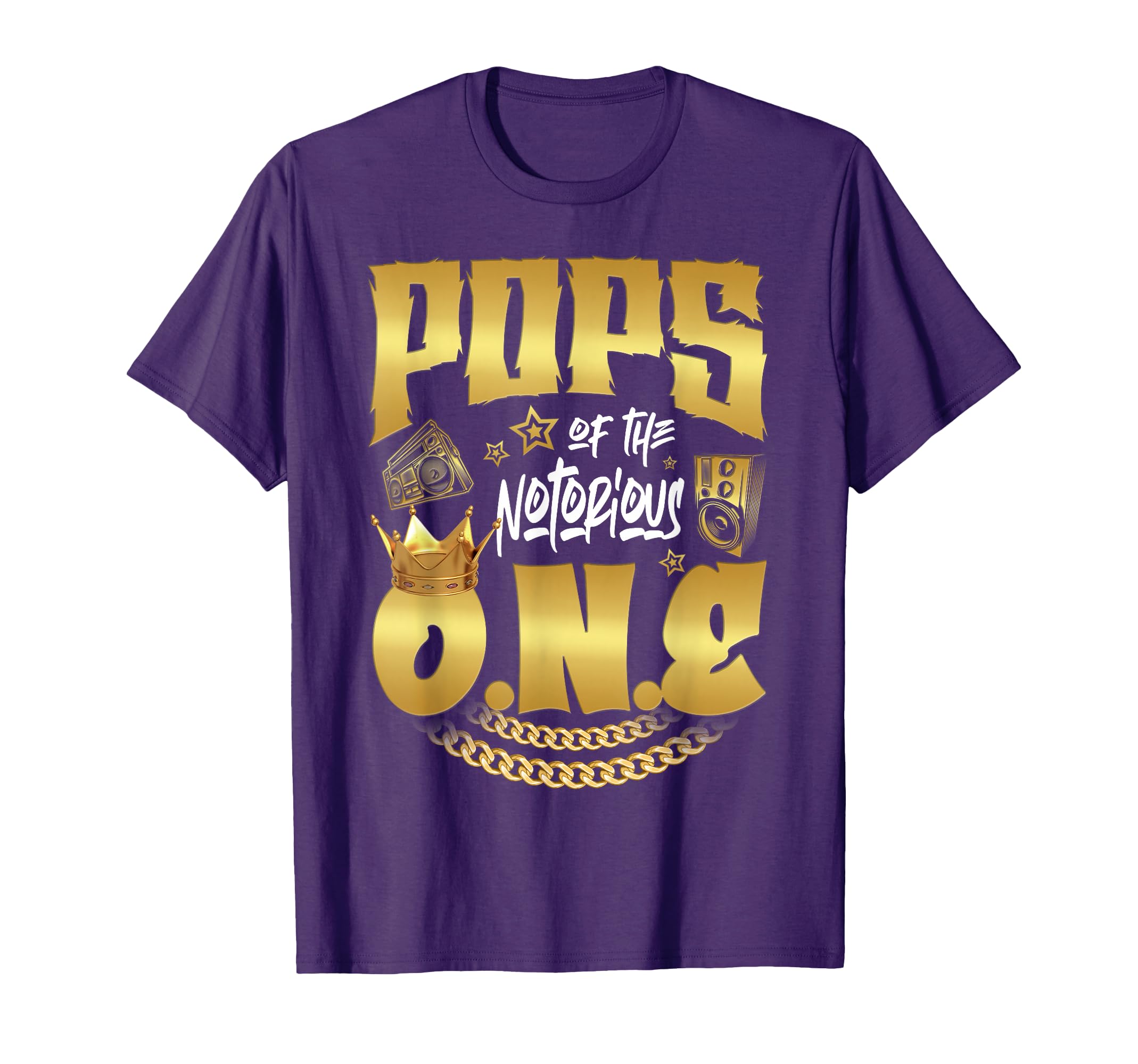 Pops Notorious One Old School Hip Hop T-Shirt - Unique Graphic Men Women - T-Shirt, Sweatshirt, Hoodie
