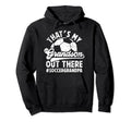 My Grandson Soccer Grandpa Soccer Hoodie - Novelty Apparel for Adults - T-Shirt, Sweatshirt, Hoodie