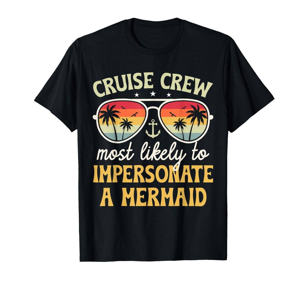 Most Likely Impersonate Mermaid T-Shirt - Aesthetic Graphic Men Women - T-Shirt, Sweatshirt, Hoodie