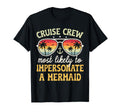 Most Likely Impersonate Mermaid T-Shirt - Aesthetic Graphic Men Women - T-Shirt, Sweatshirt, Hoodie
