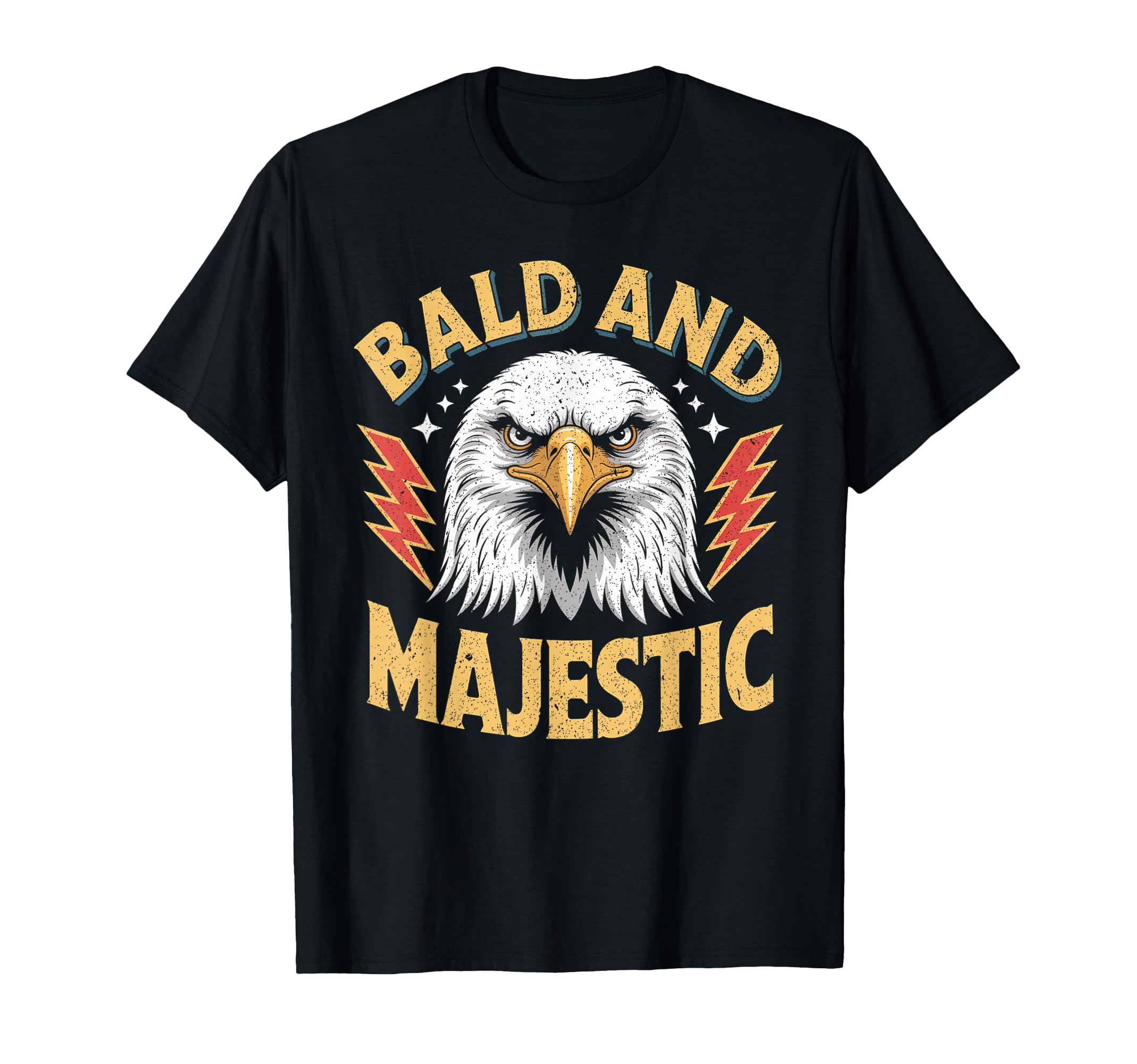 Bald Majestic Sexy Bald Guy Funny Dad T-Shirt - Novelty Apparel for Adults - T-Shirt, Sweatshirt, Hoodie