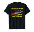 Uss Arizona Bb 39 Battleship Veterans T-Shirt - Graphic Print for Adults - T-Shirt, Sweatshirt, Hoodie